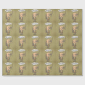 Bah Humbug Old Man Geschenkpapier (Flach)