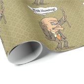 Bah Humbug Old Man Geschenkpapier (Rolleneckpunkt)