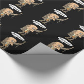 Bah Humbug Old Man Geschenkpapier (Ecke)