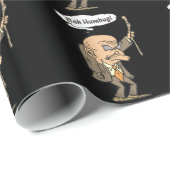 Bah Humbug Old Man Geschenkpapier (Rolleneckpunkt)