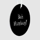 Bah Humbug Ornament (Vorderseite)