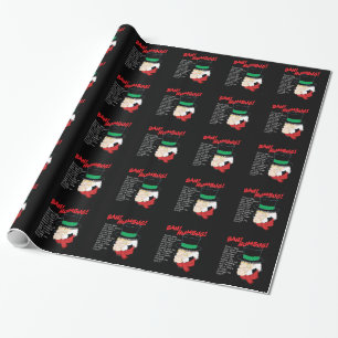 BAH HUMBUG-Packpapier! Geschenkpapier