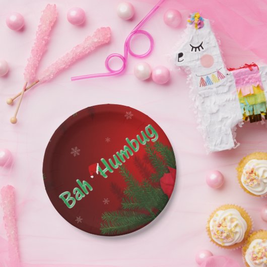 Bah Humbug Pappteller (Party)