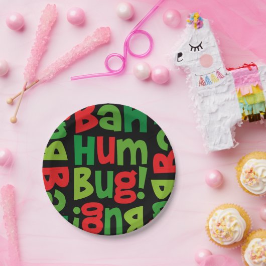Bah Humbug Pappteller (Party)
