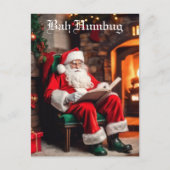 Bah Humbug Postkarte (Vorderseite)