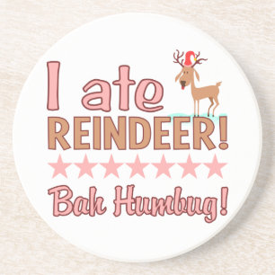 Bah Humbug Reindeer Untersetzer