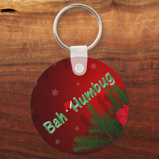 Bah Humbug Schlüsselanhänger (Vorderseite)