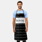 Bah humbug Schürze (Getragen)