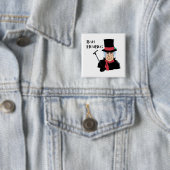 Bah Humbug Scrooge Button (Beispiel)