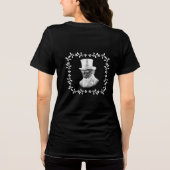 Bah Humbug Scrooge Dickens Christmas Carol Tri-Blend Shirt (Rückseite)