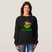 Bah Humbug Scrooge Essential Christmas Cartoon Sweatshirt (Vorne ganz)