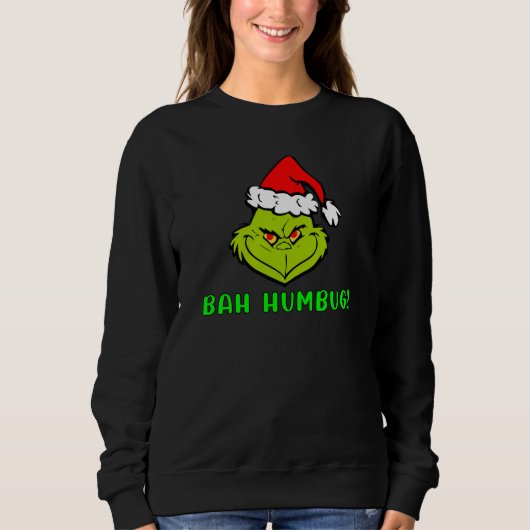 Bah Humbug Scrooge Essential Christmas Cartoon Sweatshirt (Vorderseite)