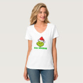 Bah Humbug Scrooge Essential Christmas Cartoon T-Shirt (Vorderseite Vollansicht)