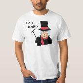 Bah Humbug Scrooge T - Shirt (Vorderseite)