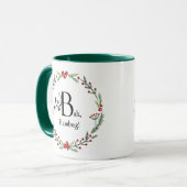Bah Humbug Scrooge Viktorianisch Funny Christmas Tasse (Vorderseite Links)