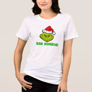 Bah Humbug Scrooge Wesentliche Weihnachts-Cartoon Tri-Blend Shirt