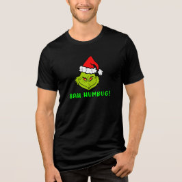 Bah Humbug Scrooge Wesentliche Weihnachts-Cartoon Tri-Blend Shirt