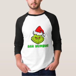 Bah Humbug Scrooge Wesentlicher Weihnachts-Cartoon T-Shirt