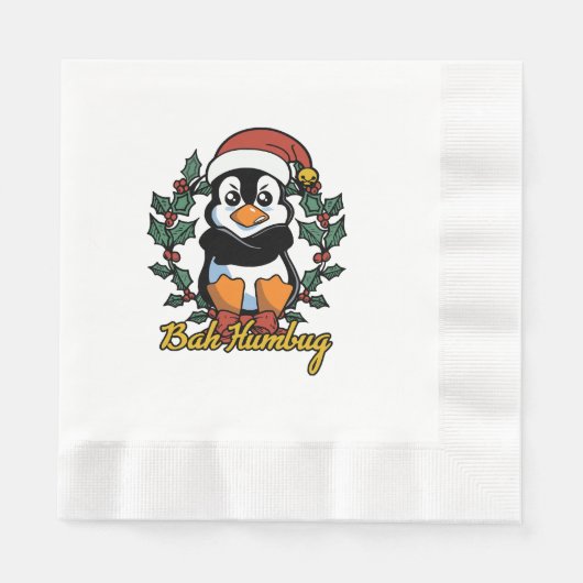 Bah Humbug Serviette (Vorderseite)