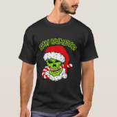Bah Humbug Skull T-Shirt (Vorderseite)