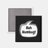 Bah Humbug Speech Bubble Toddler T Shirt Magnet (Vorderseite/Rückseite)