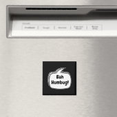 Bah Humbug Speech Bubble Toddler T Shirt Magnet (In Situ (Geschirrspüler))