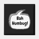 Bah Humbug Speech Bubble Toddler T Shirt Magnet (Vorne)