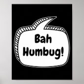 Bah Humbug Speech Bubble Toddler T Shirt Poster (Vorne)
