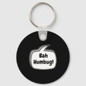 Bah Humbug Speech Bubble Toddler T Shirt Schlüsselanhänger (Vorderseite)