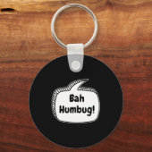 Bah Humbug Speech Bubble Toddler T Shirt Schlüsselanhänger (Vorderseite)