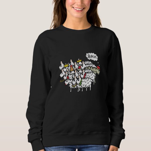 Bah Humbug Sweatshirt (Vorderseite)