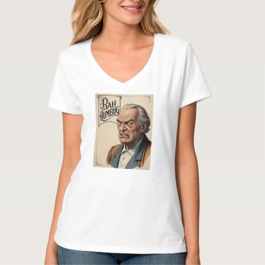 Bah Humbug! T-Shirt (Vorderseite)