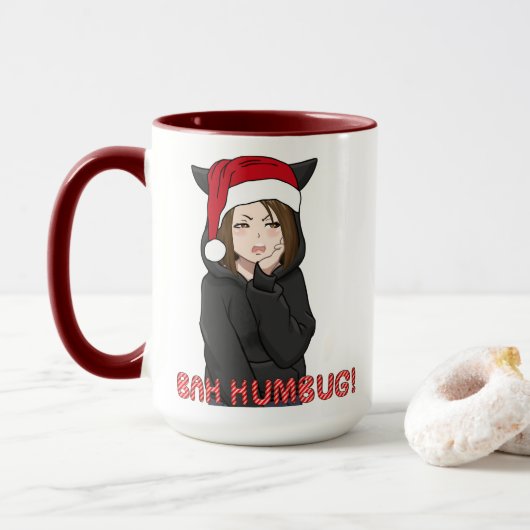 Bah Humbug Tasse (Mit Donut)