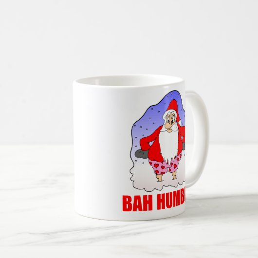 Bah Humbug-Tasse Kaffeetasse (VorderseiteRechts)