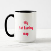 Bah Humbug-Tasse Tasse (Links)