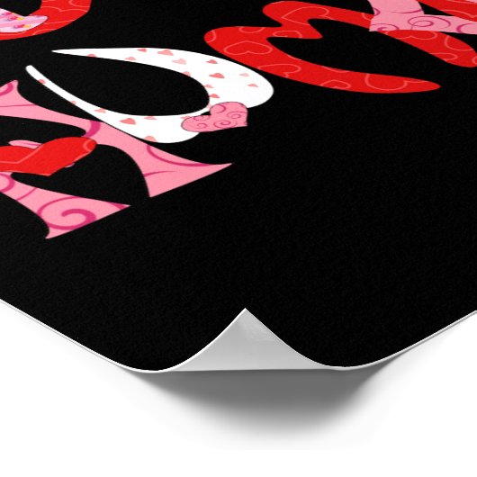 Bah Humbug Valentine Poster (Ecke)