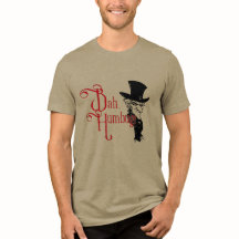 Bah Humbug viktorianisches Herren-Weihnachts-T-Shi
