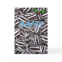 BAH HUMBUG!!! WEIHNACHTSgruß-KARTE