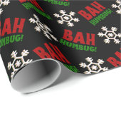 Bah Humbug Wrapping Paper Geschenkpapier (Rolleneckpunkt)