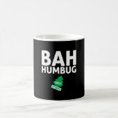 Bah Humbug Xmas stinks Funny Anti Christmas Grumpy Kaffeetasse (Mittel)