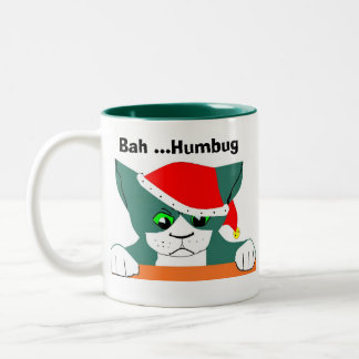 Bah ...Humbug Zweifarbige Tasse