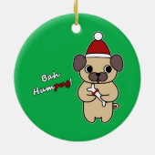 Bah Humpug! 1 Keramik Ornament (Hinten)