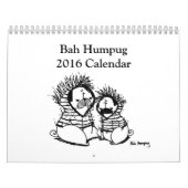 Bah Humpug 2016 Kalender (Titelbild)