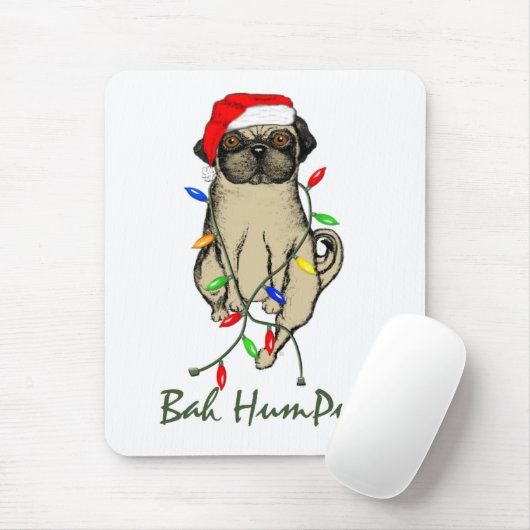 Bah HumPug Mousepad (Mit Mouse)