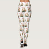 Bah La La Niedlich Retro Christmas Sheep Leggings (Rückseite)