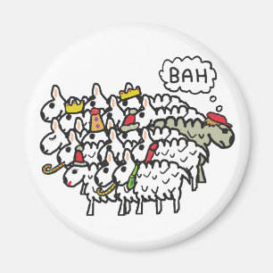 Bah Schwindel Magnet