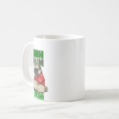 Bah Summen-Mops Kaffeetasse (Vorderseite Links)