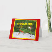 Bah Summen-Wanze Feiertagskarte (Vorderseite)