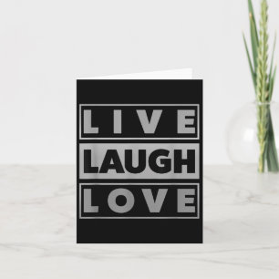 Bahaas T-Shirt Live Lagh Liebe Cool Inspira Motiva Karte