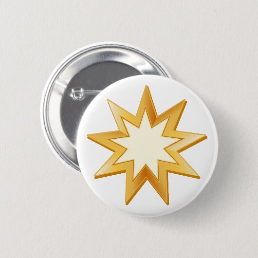Baha'i Button (Vorne & Hinten)